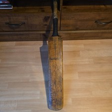 Vintage Warsop Stebbing 1930s Yorks & England XI cricket bat