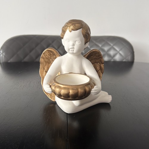 Partylite white and gold - white,