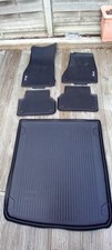 Audi A4 genuine Rubber Mats &Boot Plastic Liner