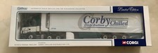 CORGI HAULIERS OF RENOWN 1:50 SCANIA FRIDGE TRAILER –CORBY CHILLED DIST. CC12216