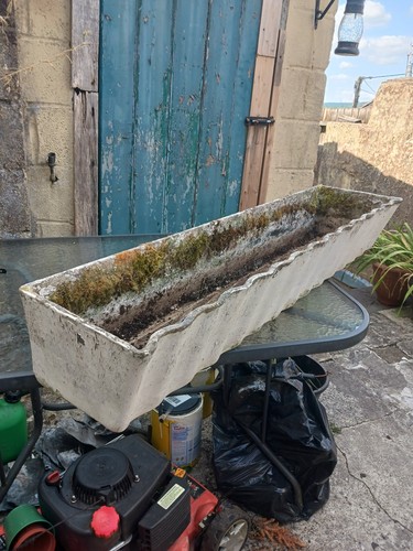 Vintage large garden - large, planter