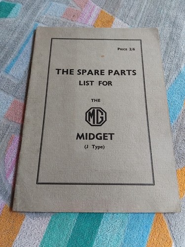 Midget type spare parts - j,