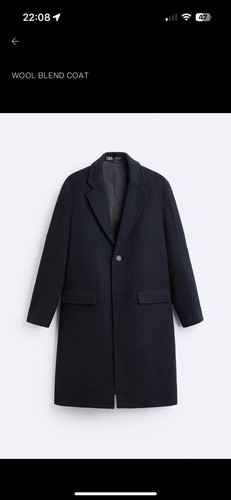 Zara men medium navy - men’s, blue
