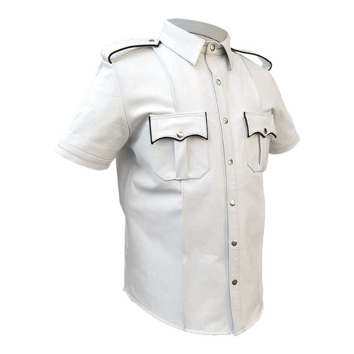 Men white real - men's,