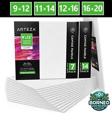 Blank Canvas for Painting Artist Boards Pack Large Medium 16x20 12x16 11x14 9x12