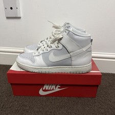 Nike Dunk Hi Retro Summit White/Pure Platinum Mens UK 8 rep box 