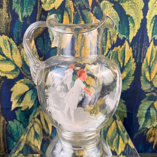 Antique mary gregory clear - antique,