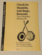Chords for mandolin irish - for,