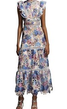Bella Barnett Blue Mock Neck