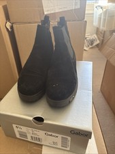 Gabor Women's Black Suede