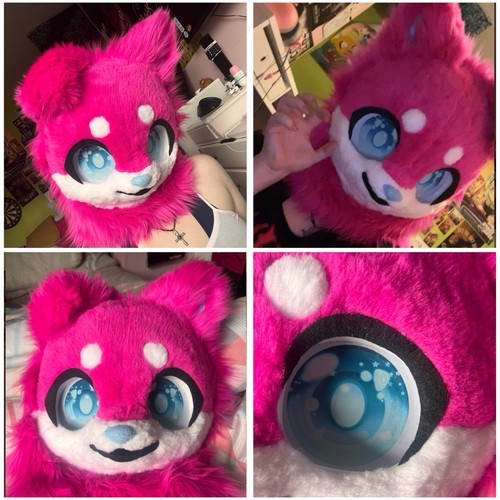 Cute kemono fursuit head - kemono,