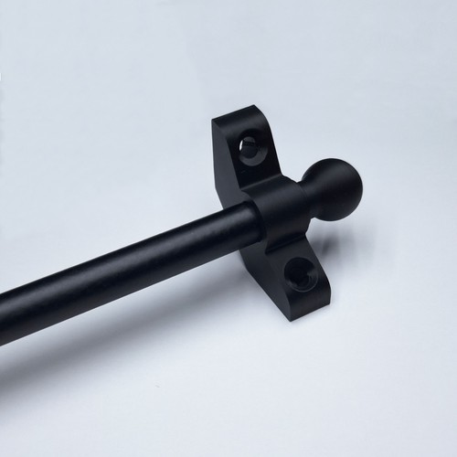 Black stair rod round - 1x,