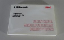 Operating Instructions/Manual Kawasaki ER-5 Twister Type Er 500 - C1/D1 By 2000