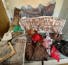Job Lot Wild West Party Props Decorations Costume & Dress Up