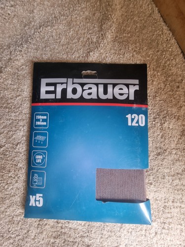 Erbauer 120 grit 230mm - grit, x