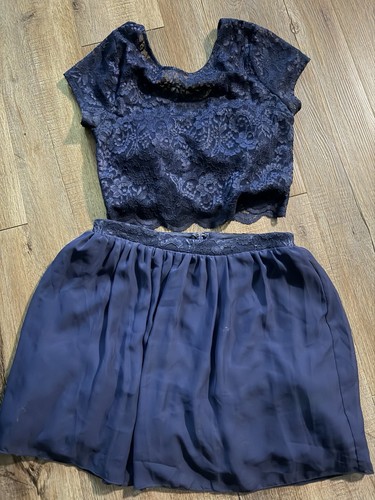 Women navy blue two - blue, piece