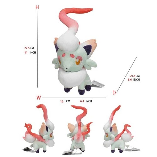 Pokemon hisuian zorua plush - pokemon,