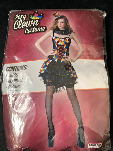 Sexy clown costume - sexy,