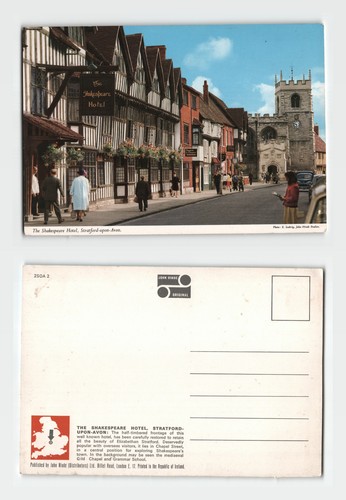 Postcard the shakespeare - -,