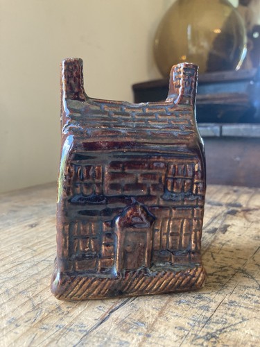 Antique primitive redware - , /