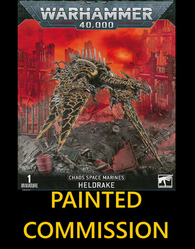 Heldrake painted chaos space - -,