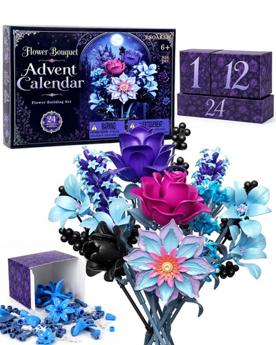 Flower bouquet advent calendar - bouquet,