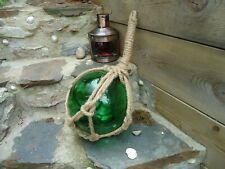 Very Large Green Glass Fishing