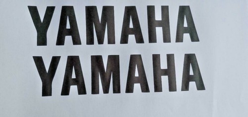 Yamaha logo stickers - x2),