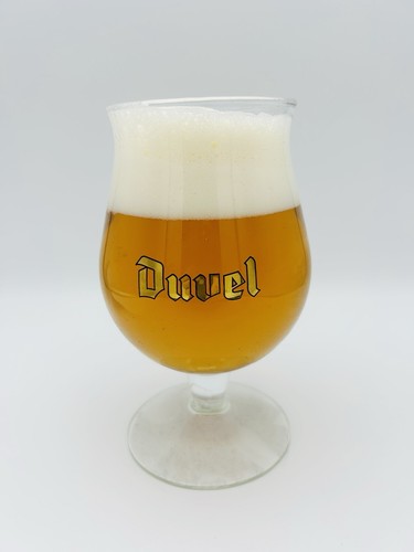 Duvel 33cl belgian - beer, glass
