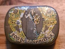 Antique Gramophone Phonograph Collectable Vintage tin Sol Norse Goddess?