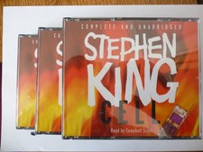 12 CD AUDIO BOOK - CELL - Stephen King [Complete & Unabridged]