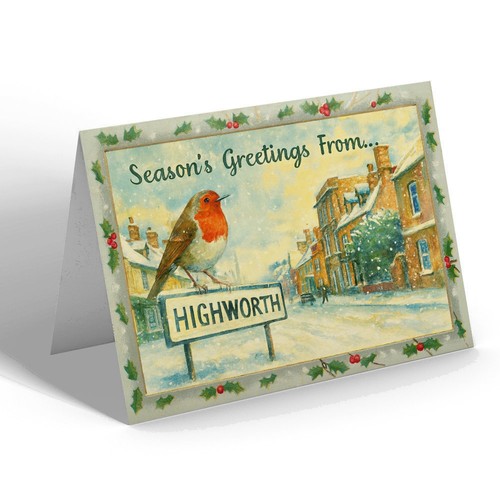 Christmas card highworth - -,