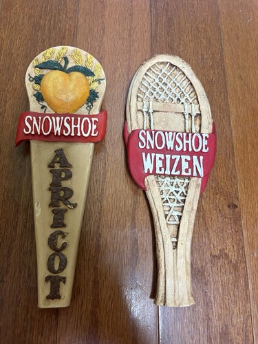 Snowshoe beer tap handles - beer,
