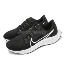 Nike Air Zoom Pegasus 38 Black White Men Road Running Shoes CW7356-002