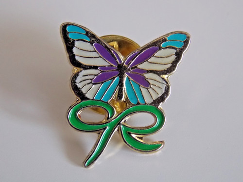 Macmillan cancer relief pin - macmillan,