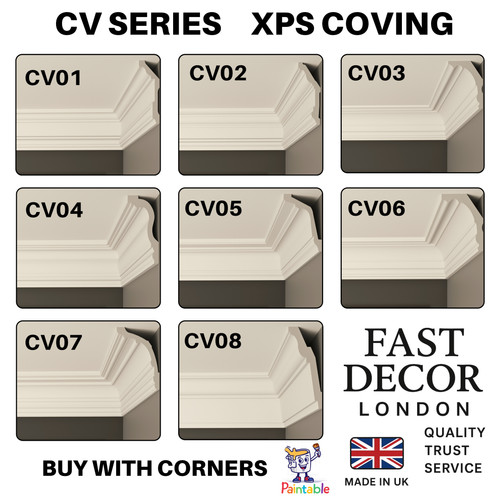 Cornice coving moulding xps - coving,