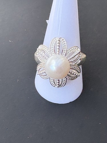 Pearl sunburst sterling silver - sunburst,
