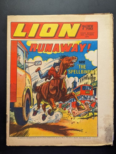 Lion comic 24th october 1970 - lion,
