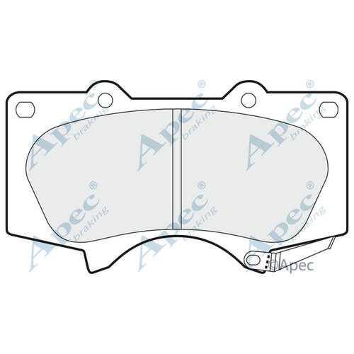 Brake pads set - pads, mitsubishi