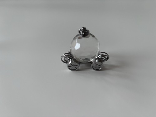 Miniature glass princess - glass,