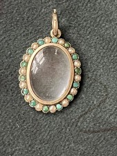 Antique Murrle Bennett Parisian Diamond Company Edwardian 9ct Gold Locket