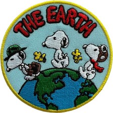 The Earth Snoopy Woodstock