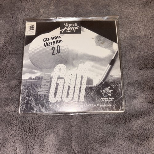 Microsoft golf rom - cd-rom, version