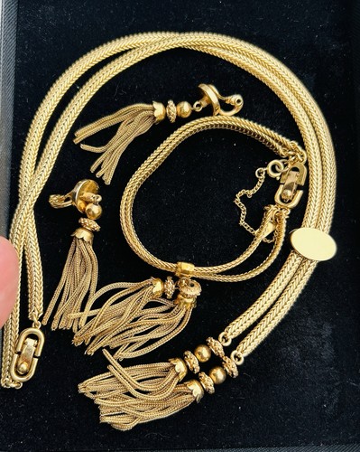 Vintage monet pamela tassel - pamela,
