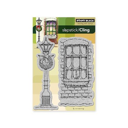 Penny black cling rubber - penny,