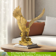 Bronze Eagle Statue Spread