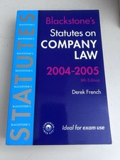 Statutes on Company Law