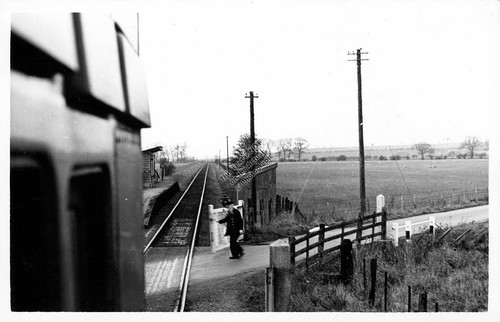 1950 harty road halt train - 1950,