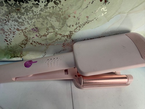 Pink hair crimper - pink,