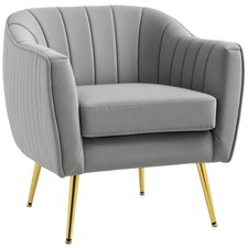 Modern Fabric Armchair Luxury